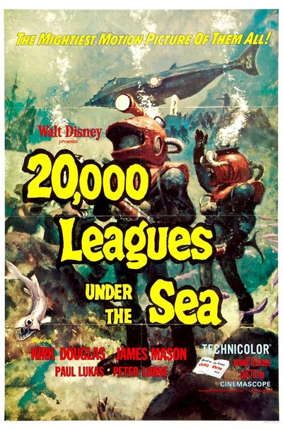 20,000 Leagues Under the Sea poster