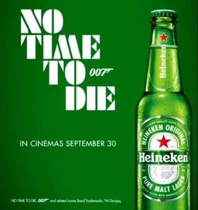 Daniel Craig vs James Bond poster