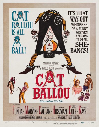 Cat Ballou poster