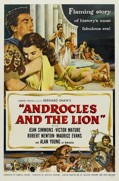 Androcles and the Lion poster