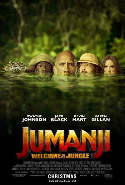 Jumanji: Welcome to the Jungle poster