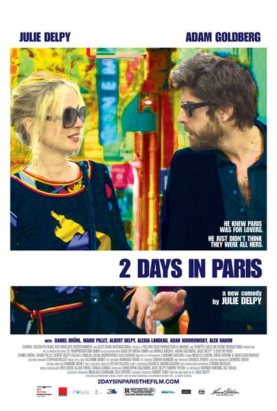 2 Days in Paris poster