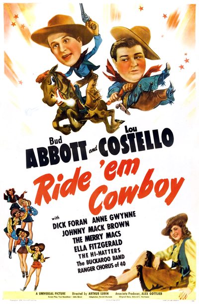 Ride 'Em Cowboy poster
