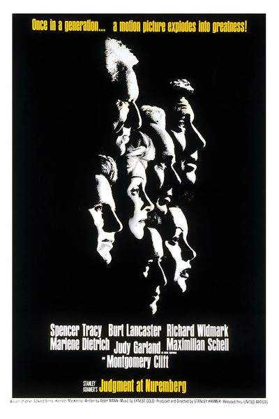 Judgment at Nuremberg poster