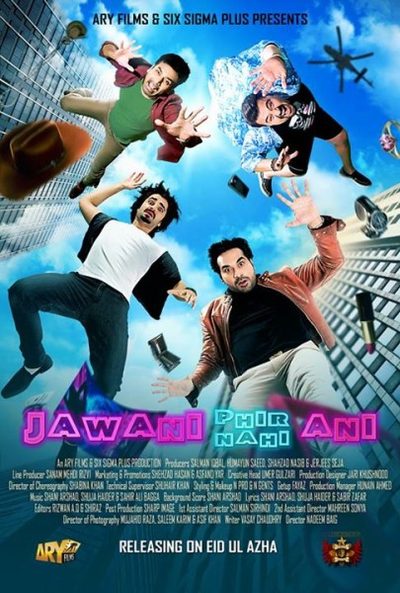 Jawani Phir Nahi Ani poster