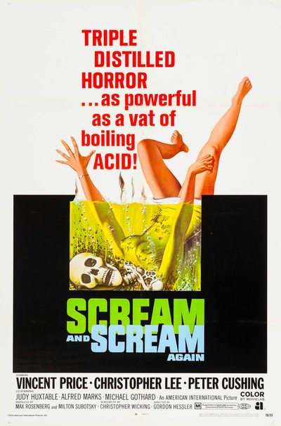 Scream and Scream Again poster