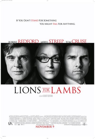 Lions for Lambs poster