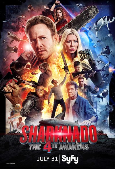 Sharknado 4: The 4th Awakens poster