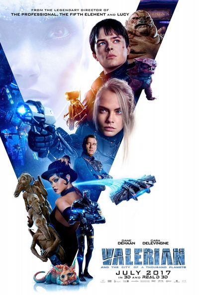 Valerian and the City of a Thousand Planets poster