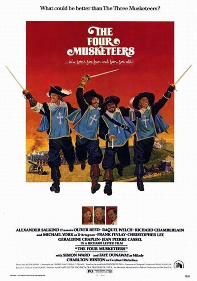 The Four Musketeers poster