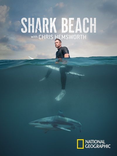 Shark Beach with Chris Hemsworth poster
