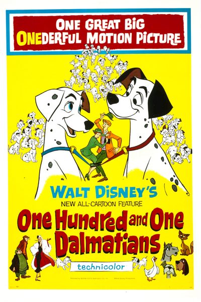 One Hundred and One Dalmatians poster