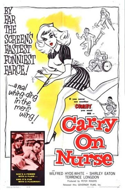 Carry on Nurse poster