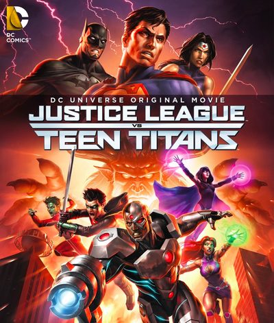 Justice League vs. Teen Titans poster