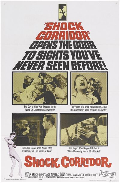 Shock Corridor poster