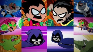 Teen Titans Go! vs. Teen Titans still 5