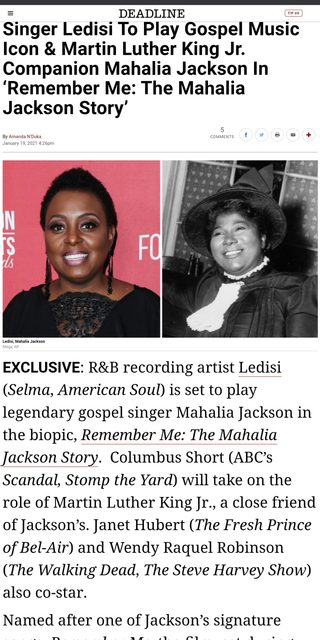Remember Me: The Mahalia Jackson Story still 7