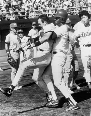 Mr. Baseball still 8