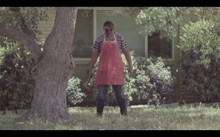 Axe Murdering with Hackley still 4