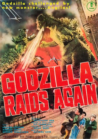 Godzilla Raids Again still 3
