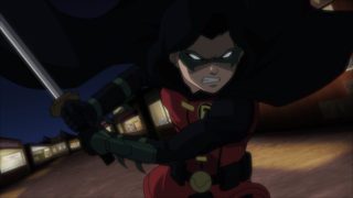 Justice League vs. Teen Titans still 5
