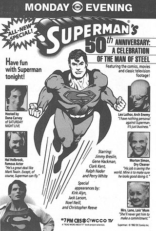 Superman's 50th Anniversary: A Celebration of the Man of Steel still 6