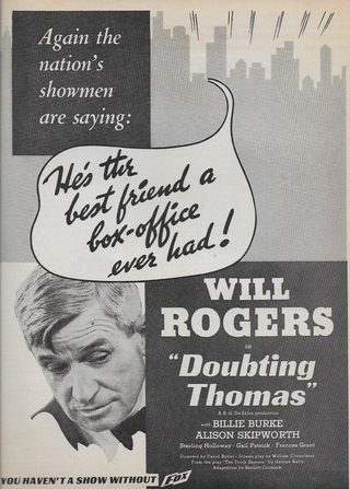 Doubting Thomas still 4