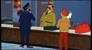 Tintin and the Lake of Sharks still 7