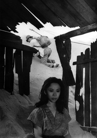 Woman in the Dunes still 2