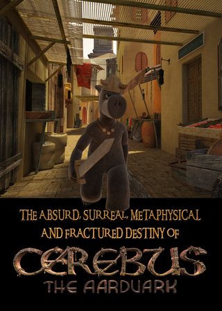 The Absurd, Surreal, Metaphysical and Fractured Destiny of Cerebus the Aardvark still 4