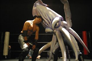 The Calamari Wrestler still 1