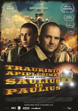 Traukinio apiplesimas, kuri ivykde Saulius ir Paulius still 2