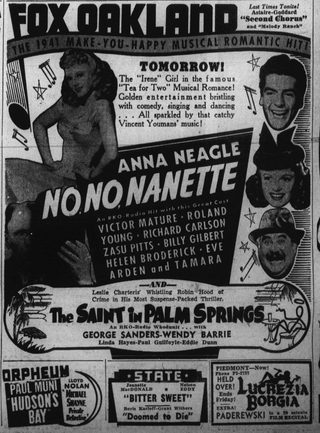 No, No, Nanette still 7
