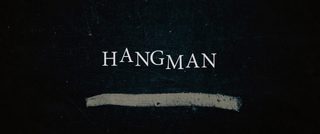 Hangman still 5