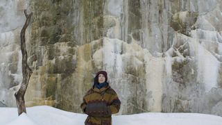 Pink Lake still 1