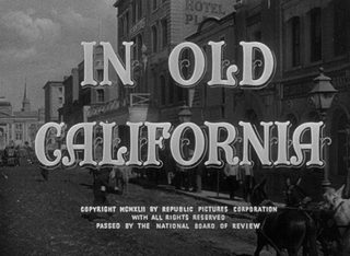 In Old California still 3