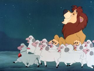 Lambert the Sheepish Lion still 2