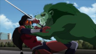 Justice League vs. Teen Titans still 1