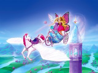 Barbie Mariposa & the Fairy Princess still 2