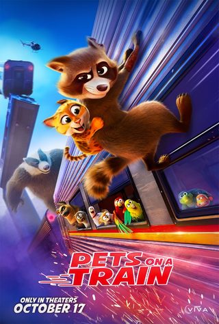 Pets on a Train still 8