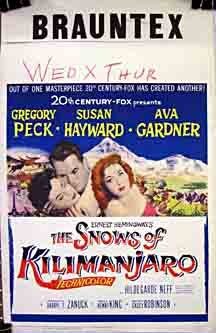 The Snows of Kilimanjaro still 2