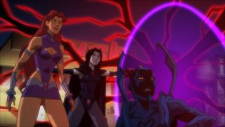 Justice League vs. Teen Titans still 7