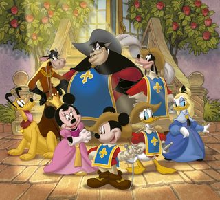 Mickey, Donald, Goofy: The Three Musketeers still 3