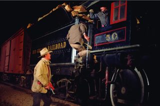 The Train Robbers still 2