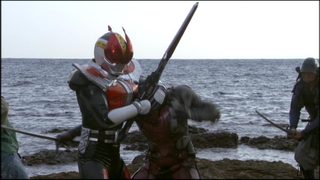 Super Kamen Rider Den-O & Decade NEO Generations: The Onigashima Warship still 1