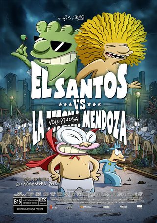 El Santos vs la Tetona Mendoza still 1