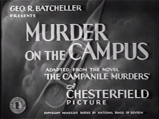 Murder on the Campus still 1