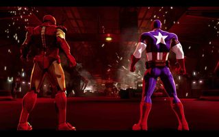 Iron Man and Captain America: Heroes United still 4