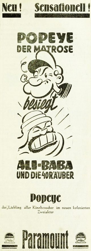 Popeye the Sailor Meets Ali Baba's Forty Thieves still 5
