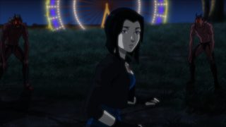 Justice League vs. Teen Titans still 8